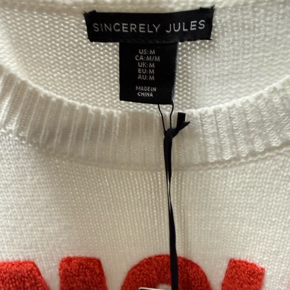 Valentines Day Sweater - Amour Sweater - Picture 3 of 4